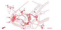CABLAGEM(1) para Honda CIVIC DX 4 portas automática de 5 velocidades 2007