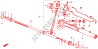 CAIXA ENGREN DIREC MECAN COMPONENTES(D.) para Honda CIVIC COUPE 1.6ISR 2 portas automática de 4 velocidades 2000