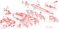 COLECTOR ADMISSAO (DOHC VTEC) para Honda CIVIC COUPE 1.6VTI VTEC 2 portas 5 velocidades manuais 1999