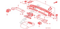 CONDUTA(LH) para Honda CIVIC COUPE 1.6ISR VTEC 2 portas 5 velocidades manuais 1998