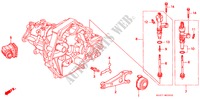DESENGATE EMBRAIAGEM(SOHC) para Honda CIVIC 1.4IS 3 portas 5 velocidades manuais 1997