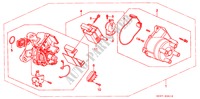 DISTRIBUIDOR(HITACHI) (1.6L SOHC VTEC) para Honda CIVIC 1.6IES 3 portas totalmente automática CVT 1998