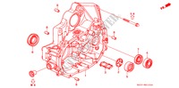CORPO EMBRAIAGEM(SOHC) para Honda CIVIC 1.4I 3 portas 5 velocidades manuais 2000