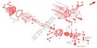 BOMBA AGUA/SENSOR (SOHC/SOHC VTEC) para Honda CIVIC 1.4IS 4 portas automática de 4 velocidades 2000