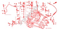 TUBO METALICO ATF/SENSOR VELOCIDADE(1) para Honda CIVIC 1.6ISR 4 portas automática de 4 velocidades 1996
