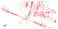 CAIXA ENGREN DIREC MECAN COMPONENTES(D.) para Honda CR-V RVSI 5 portas automática de 4 velocidades 2001