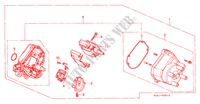 DISTRIBUIDOR (LUCAS AUTOMOTIVE LTD.) para Honda ACCORD 1.8IS 4 portas automática de 4 velocidades 1999