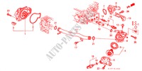 BOMBA AGUA/SENSOR(2.2L) para Honda ACCORD TYPE R 4 portas 5 velocidades manuais 2000