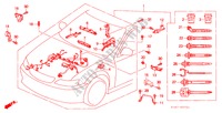 CABLAGEM MOTOR(D.) para Honda ACCORD 1.8ILS 4 portas automática de 4 velocidades 2000