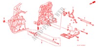 FORQUILHA para Honda ACCORD 1.8ILS 4 portas automática de 4 velocidades 2000