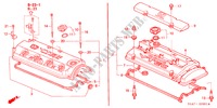 TAMPA CABECA MOTOR (1.8L/2.0L/2.2L/2.3L) para Honda ACCORD 1.8IS 4 portas automática de 4 velocidades 2000