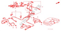 UNIDADE SRS(LH) para Honda ACCORD 1.8IES 4 portas automática de 4 velocidades 2000