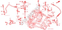 TUBO METALICO ATF/SENSOR VELOCIDADE para Honda CIVIC AERODECK ES 5 portas automática de 4 velocidades 1999