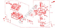 UNIDADE AQUECEDOR(D.) para Honda CIVIC AERODECK ES 5 portas automática de 4 velocidades 1999