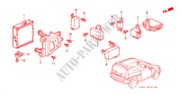UNIDADE CONTROLO(CABINE) (D.) para Honda HR-V 4WD 3 portas 5 velocidades manuais 2000