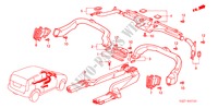 CONDUTA(LH) para Honda HR-V 4WD 5 portas totalmente automática CVT 2003