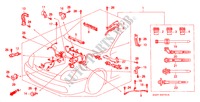 CABLAGEM MOTOR(D.) para Honda PRELUDE 2.0I 2 portas automática de 4 velocidades 2000