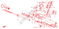 CAIXA ENGREN DIREC MECAN COMPONENTES(D.) (1) para Honda PRELUDE 2.0I 2 portas 5 velocidades manuais 1997