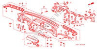 PAINEL INSTRUMENTOS(LH) para Honda PRELUDE 2.0I 2 portas 5 velocidades manuais 1997