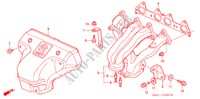 COLECTOR ESCAPE(2.3L) para Honda ACCORD 2.3IES 5 portas 5 velocidades manuais 2001