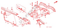 COLECTOR ADMISSAO para Honda LOGO LOGO 3 portas totalmente automática CVT 2000