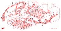 PAINEIS INTERIORES para Honda LOGO LOGO 3 portas totalmente automática CVT 2000