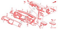 PAINEL INSTRUMENTOS(LH) para Honda CIVIC 1.6 ES 4 portas 5 velocidades manuais 2005