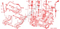 TUBO METALICO ATF/SENSOR VELOCIDADE para Honda CIVIC 1.6 LS 4 portas automática de 4 velocidades 2003
