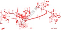 TUBAGENS TRAVAOES(ABS) (LH) (3) para Honda CIVIC COUPE VTI 2 portas automática de 4 velocidades 2003