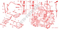 TUBO METALICO ATF/SENSOR VELOCIDADE para Honda CIVIC COUPE LS 2 portas automática de 4 velocidades 2003