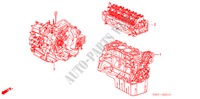 CONJ. MOTOR/CONJ. CAIXA VELOCIDADES(1.4L/1.6L) para Honda CIVIC 1.4LS 3 portas 5 velocidades manuais 2002