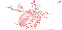 CORPO CAIXA VELOCIDADES(5MT) para Honda CIVIC 1.6SPORT 3 portas 5 velocidades manuais 2003