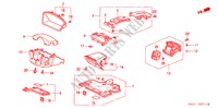GUARNICAO PAINEL INSTRU.(D.)(LADO CONDUTOR) para Honda CIVIC 1.4SE 3 portas automática de 4 velocidades 2002