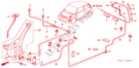 LAVA PARA BRISAS(1) para Honda CIVIC 1.4LS 3 portas automática de 4 velocidades 2001