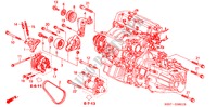 SUPORTE FIXACAO MOTOR (TYPE R) para Honda CIVIC TYPE R 3 portas 6 velocidades manuais 2004