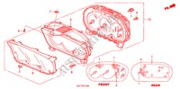COMPONENTES INDICADORES(NS) (1) para Honda CIVIC 1.6 SPORT 3 portas 5 velocidades manuais 2005