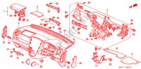 PAINEL INSTRUMENTOS(D.) para Honda CIVIC TYPE R     PREMIUM 3 portas 6 velocidades manuais 2005