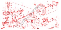 BOMBA PRINCIPAL TRAVOES/ SERVO FREIO(D.) para Honda CIVIC 2.0 5 portas 5 velocidades manuais 2003