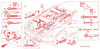 CABLAGEM MOTOR(D.) (2.0L) para Honda CIVIC 2.0 5 portas 5 velocidades manuais 2003