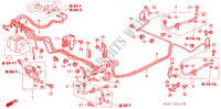 TUBAGENS TRAVAOES(ABS) (D.) (DIESEL) (2.0L) para Honda CIVIC 2.0 5 portas 5 velocidades manuais 2003