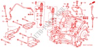 TUBO METALICO ATF/SENSOR VELOCIDADE para Honda CIVIC 1.4LS 5 portas automática de 4 velocidades 2001