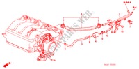 TUBO METALICO INSTALACAO/TUBAGEM(1) para Honda CIVIC 2.0 5 portas 5 velocidades manuais 2003