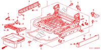 COMP. BANCO FR. (D.)(1) para Honda STREAM 2.0ES 5 portas automática de 5 velocidades 2001
