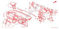 PAINEL INSTRUMENTOS(D.) para Honda STREAM 2.0SE        SPORT 5 portas automática de 5 velocidades 2001