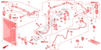 TUBOS FLEXIVEIS/TUBOS METALICOS(D.) ('04) (SIMPLES) (2.0L) para Honda STREAM 2.0SE 5 portas automática de 5 velocidades 2004