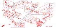 TAMPA COLECTOR ADMISSAO(2) para Honda ACCORD COUPE 3.0IV6 2 portas automática de 4 velocidades 2001