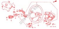 VOLANTE(SRS)(L4) para Honda ACCORD COUPE 2.0IES 2 portas 5 velocidades manuais 2000