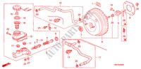 BOMBA PRINCIPAL TRAVOES/ SERVO FREIO para Honda ACCORD 2.3VTI 4 portas automática de 4 velocidades 2000