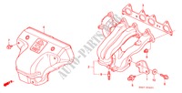 COLECTOR ESCAPE(L4) (2) para Honda ACCORD LX 4 portas automática de 4 velocidades 2000
