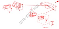 INTERRUPTOR(D.) para Honda ACCORD EXI 4 portas automática de 4 velocidades 1999